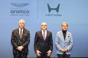 2026 Honda Aston Martin Formula One Team New Partnership Launch Presentation